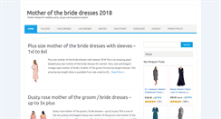 Desktop Screenshot of mother-dresses.com